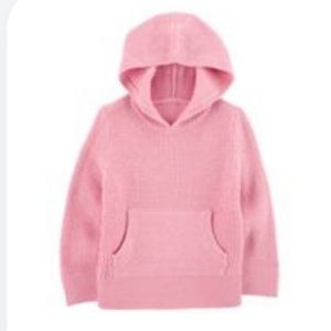 NWT OshKosh B’Gosh Pink Waffle Knit Sweater size 18M